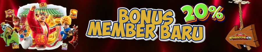 BONUS NEW MEMBER  20%